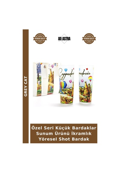 Özel Seri Küçük Bardaklar Sunum Ürünü İkramlık Yöresel Shot Bardak