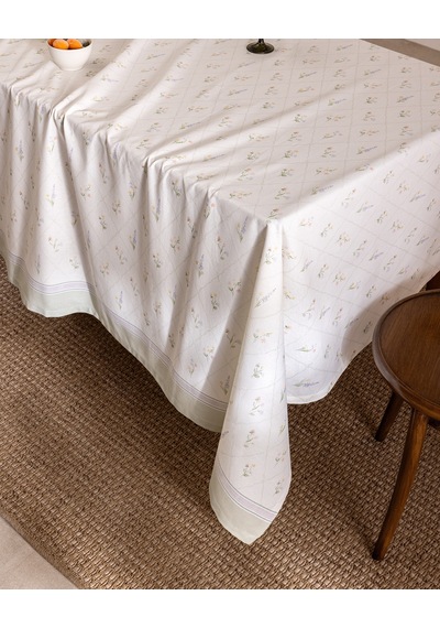 Savore %100 Pamuk Masa Örtüsü - Lila - 160x200 Cm 8684427310168 Çok Renkli