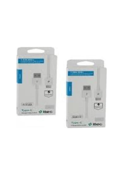 Ttec Type-C Şarj Kablosu Beyaz 120Cm Usb 2.0 2Dk12B (416488787)