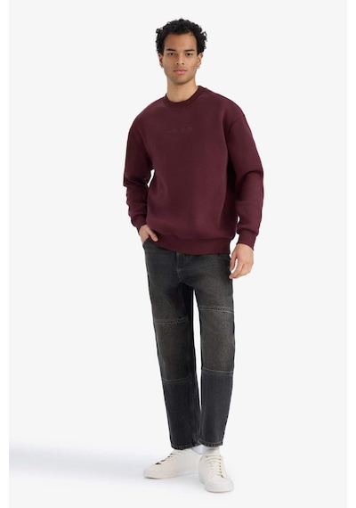 Defacto Boxy Fit Bisiklet Yaka İçi Yumuşak Tüylü Baskılı Sweatshirt X8282az25aubr230 Bordo-br230 Defacto Boxy Fit Bisiklet Yaka İçi Yumuşak Tüylü Baskılı Sweatshirt X8282az25aubr230 Bordo-br230