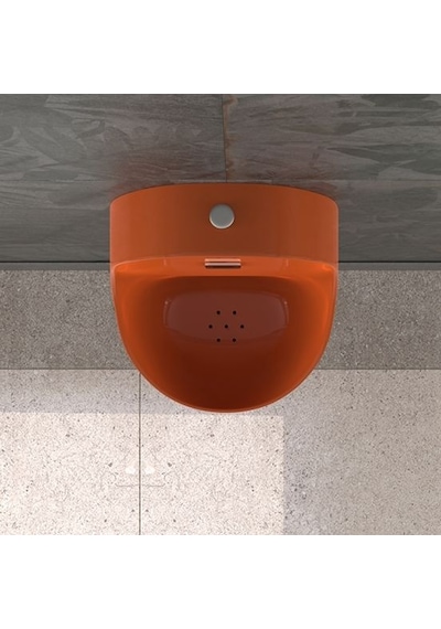 Lucco 36 CM Fotoselli Pisuvar Turuncu