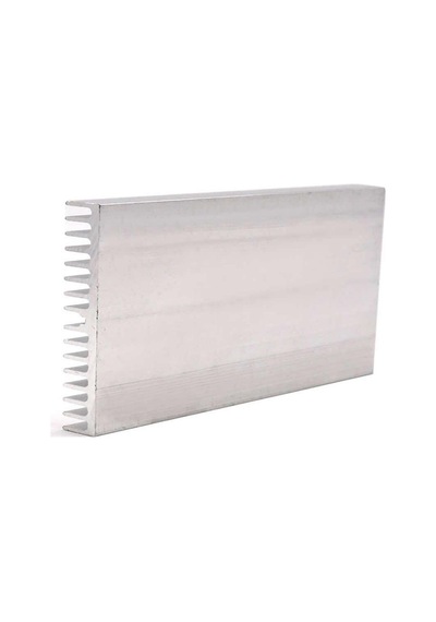 6cm X 10cm X 1cm Alüminyum Metal Soğutucu Blok Radyatör Amfi Led Entegre Transistor Vga Ram Memory