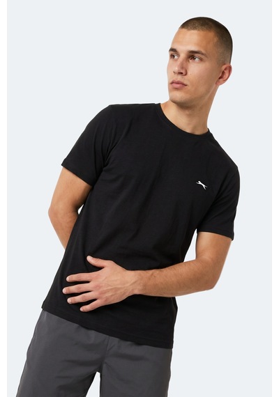 Slazenger Notron I Erkek Siyah Tişört