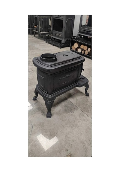 Flame Stove Fs-059 Nostaljik Fransız H2 Pik Döküm Soba