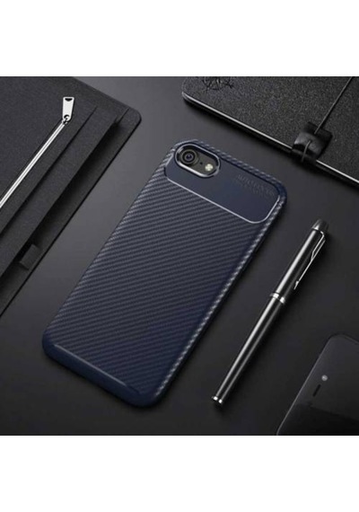 Apple Uyumlu iPhone Se 2020 Kilif Lüx Karbon Tasarim Negro Silikon Kapak 392712117