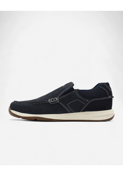 Clarks Sailview Step Navy Nubuck Erkek Lacivert Günlük Ayakkabı 26176976 Lacivert