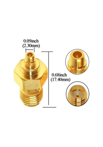 Sma Dişi - Mmcx-kj Erkek Coaxial Konnektör