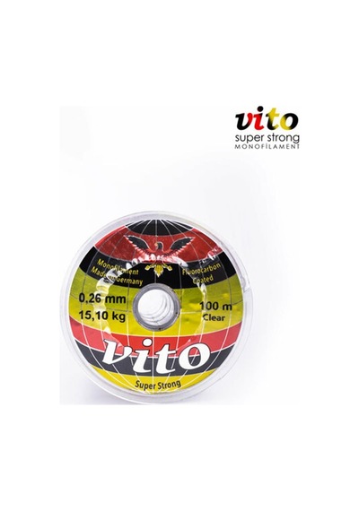 Vito Süper Strong Yekpare Olta Misinası 100mt 0,18 Mm