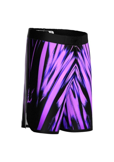 Pose I Down Abyssal Bloom Boardshort Erkek Fizik Ve Deniz Şortu Mor