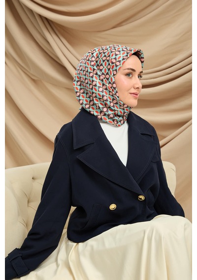 Silk Home Twill İpek Eşarp 11481-02 Koyu Mor, Bebe Mavi, Mercan, Sarı, Tozpembe