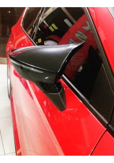 Seat Leon Yarasa Ayna Kapağı Batman Ayna Kapağı Piano Black 2013+