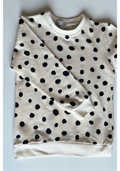 Minik Motion 3'lü Set Çocuk Baskılı 2 İplik Penye Sweatshirt Kırmızı - Puantiye Minik Motion 3'lü Set Çocuk Baskılı 2 İplik Penye Sweatshirt Kırmızı - Puantiye