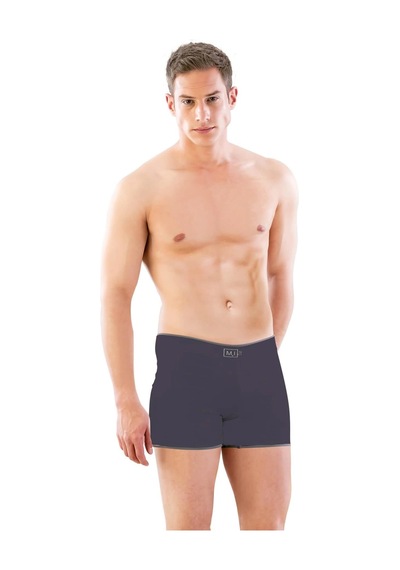 L'ombre Antrasit Mı Emay 2108 Seamless Uzun Erkek Boxer