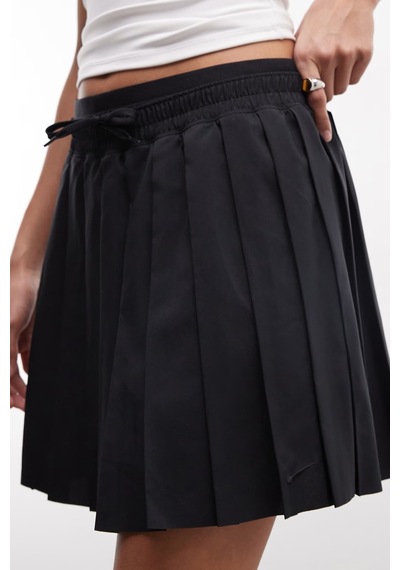 Nike Sportswear Women's Mid Rise Pleated Skirt Kadın Pileli Etek Siyah