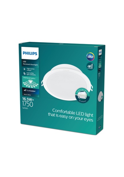 Philips Meson Tavan Gömme Spot 16.5W 1750 Lumen 4000K Gün Işığı (150mm delikler için uygundur)
