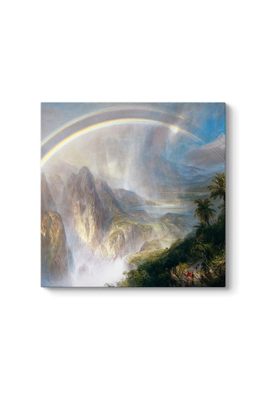 Frederic Edwin Church - Rainy Season Tropics Tablosu 80 X 80 -