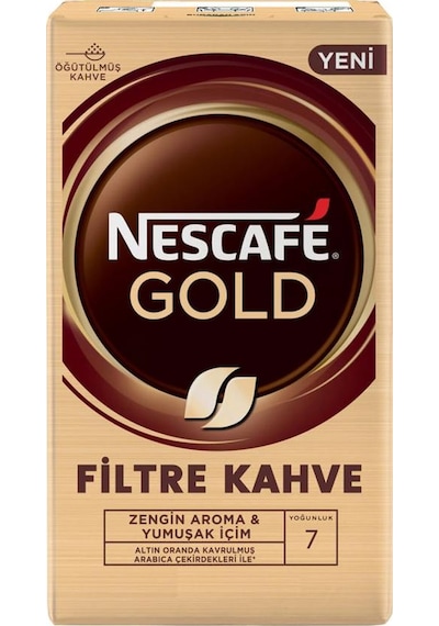 Nescafe Gold Filtre Kahve 500 Gr X 4 Adet Öğütülmüş