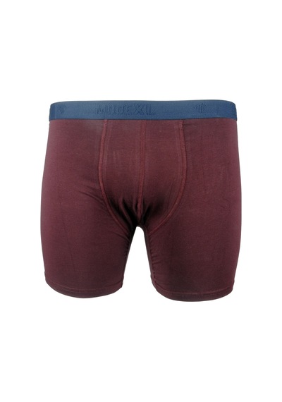 Mode Xl Büyük Beden Erkek Likra Boxer 6350 Mürdüm 001