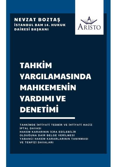 Tahkim Yargılamasında Mahkemenin Yardımı ve Denetimi