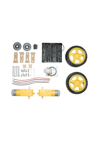 2wd Robot Araba Kiti Demonte Robotik Gövde