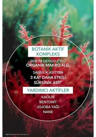 Karma Ve Yağlı ,akneye Eğilimli Ciltler İçin Siyah Noktaları Arındırıcı Botanik Kompleks 75 Ml