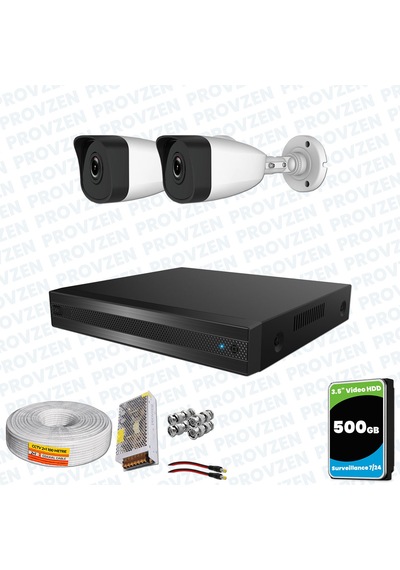 Provzen Rv Hilook 2 Kameralı Full Hd Geniş Açı Güvenlik Kamerası