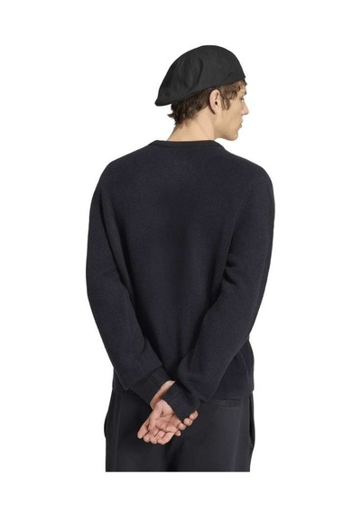 Adidas Knıtted Erkek Spor Sweatshırt - Ks4891 Siyah