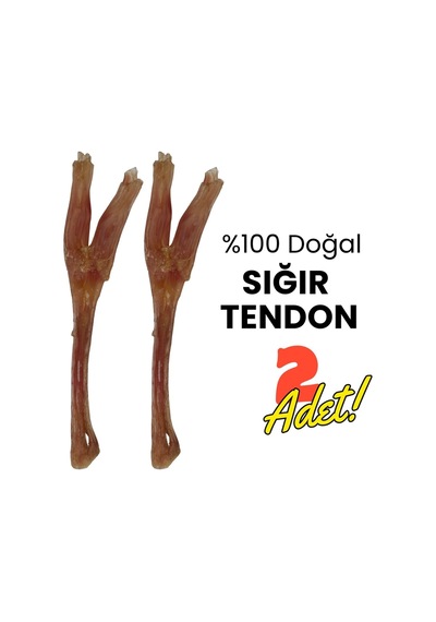 Havhav 2 Adet Sığır Tendon Çiğneme Çubuğu Köpek Ödülü