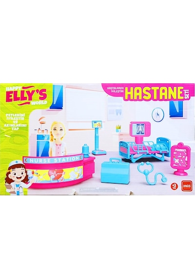 Elly'nin Dünyası Hastane Oyun Seti Hastaları İyileştir Oyuncak