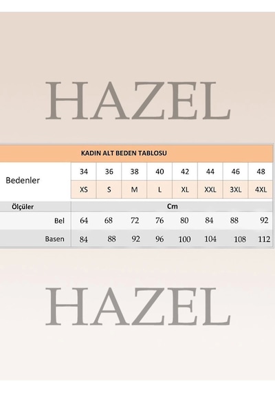 Hazel Kadın Lacivert Düğmeli Yüksek Bel Palazzo Pantolon-lacivert Lacivert