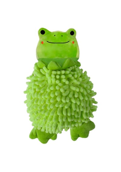 Pawise - 4 - Noodle Toy Peluş Kurbağa - Csmo-tex - Köpek Oyuncağı