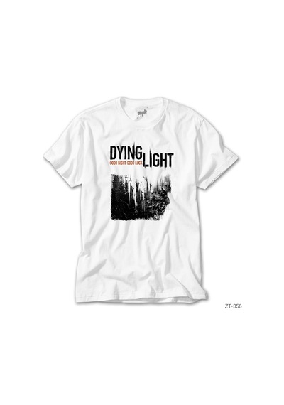 Dying Light Beyaz Tişört Beyaz