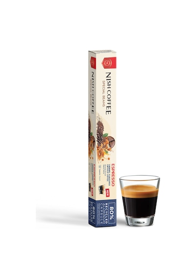 Nish Coffee Karamel Aromalı Kapsül Kahve - 10 Adet Diğer