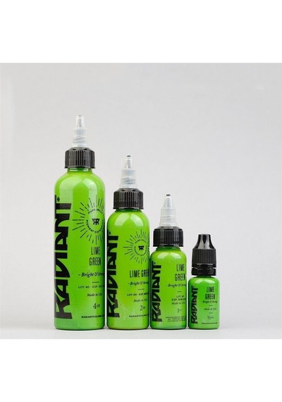 Lime Green - Radiant Tattoo Dövme Boyası - 1oz/30ml