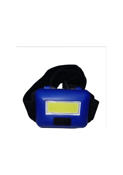 Headlamp T89 3watte Cob Mini Şerit Kafa Lambası Mavi