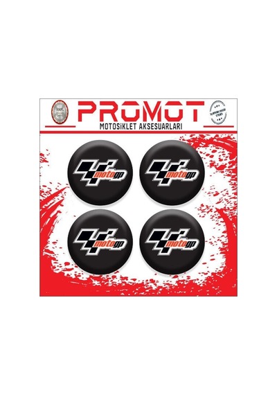 Moto Gp Tasarım Damla Sticker 4cm-4 Adet Diğer