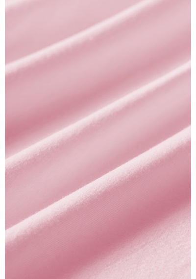 Soley Jersey %100 Pamuk Çift Kişilik Premium Lastikli Çarşaf Pembe