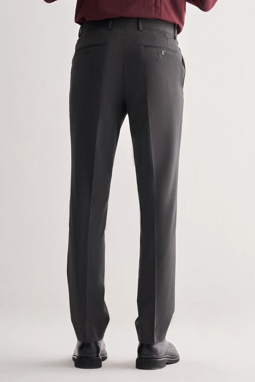 İmza Koyu Antrasit Yan Cep Açık Paça Kendinden Desenli Slim Fit Pantolon 1003255152 Koyu Antrasit İmza Koyu Antrasit Yan Cep Açık Paça Kendinden Desenli Slim Fit Pantolon 1003255152 Koyu Antrasit