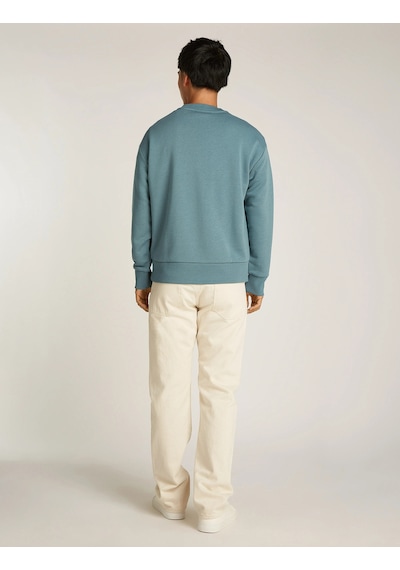 Calvin Klein Calvın Kleın Erkek Sweatshırt K10k112870-cfq K10k112870-cfq Mavi Mavi