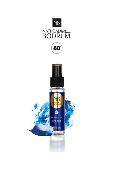 Deep Blue Kolonya 60 Ml Sprey Akuatik Sitrus Cep Boy Seyahat Hediyelik %80 Alkollü