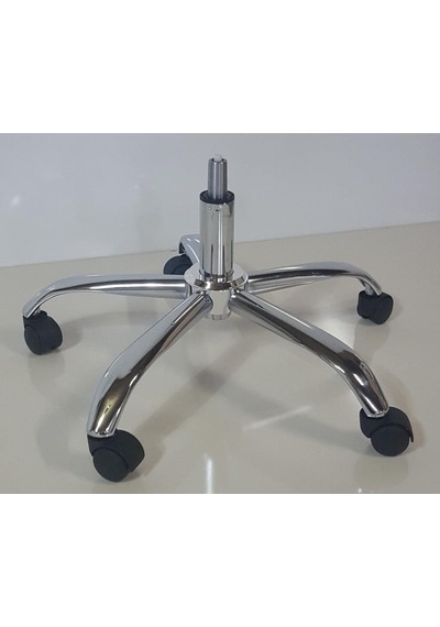 Kamusalmarket Kromaj Yıldız Ayak+Teker+Krom Piston Ücretsiz Kargo