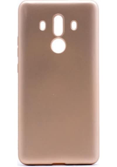 Huawei Mate 10 Pro Kılıf Esnek Yapılı İnce Slim Silikon Kapak Ryc/premier Gold