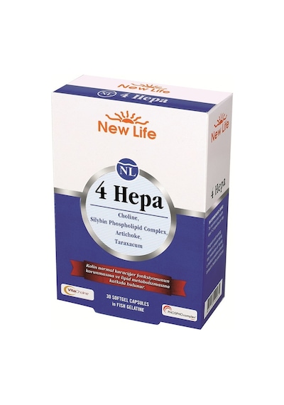 Newlife 4 Hepa 30 Yumuşak Kapsül ürün