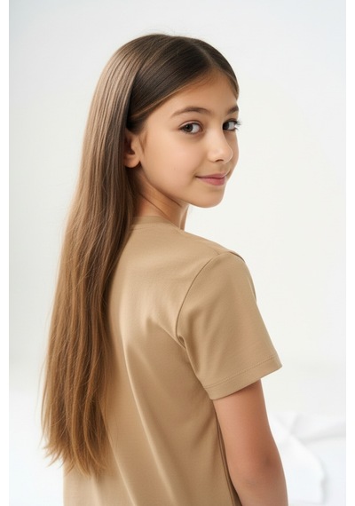 Kiagu Bej Kısa Kol Basic T-shirt- Terletmeyen Esnek Kumaş Pamuklu Mevsimlik Bej Kısakol Kız Çocuk Tsort Bej - 896854157 Bej Kiagu Bej Kısa Kol Basic T-shirt- Terletmeyen Esnek Kumaş Pamuklu Mevsimlik Bej Kısakol Kız Çocuk Tsort Bej - 896854157 Bej