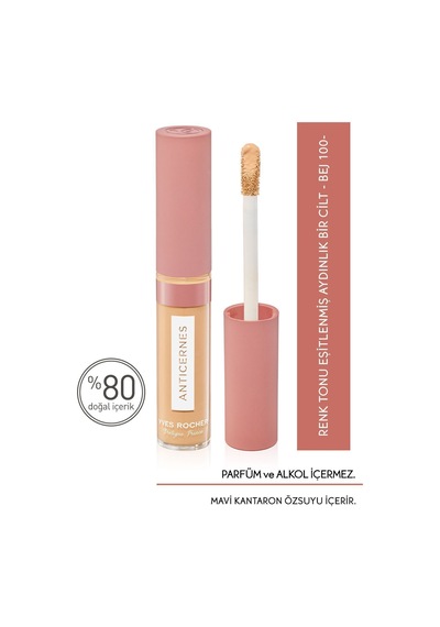 Yves Rocher Aydınlık Görünüm Veren Kusursuz Likit Kapatıcı-7 Ml-bej 100