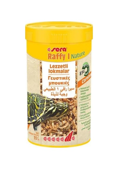 Sera Raffy Gammarus Kaplumbağa Yemi 250 Ml 35 Gr