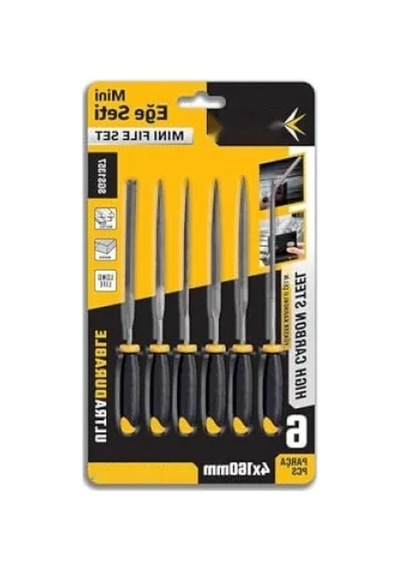 6 Parça Mini Eğe Seti - 160 Mm