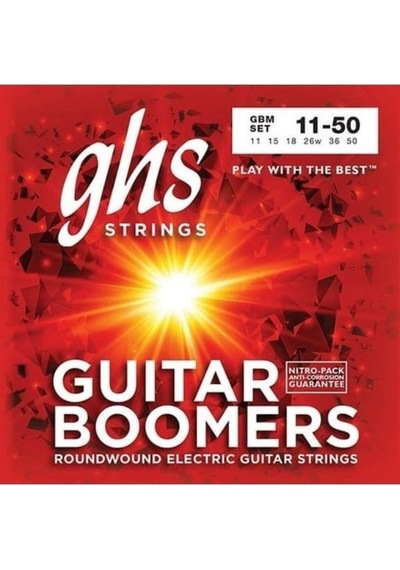 Ghs Boomers Gbm Elektro Gitar Teli 11-50