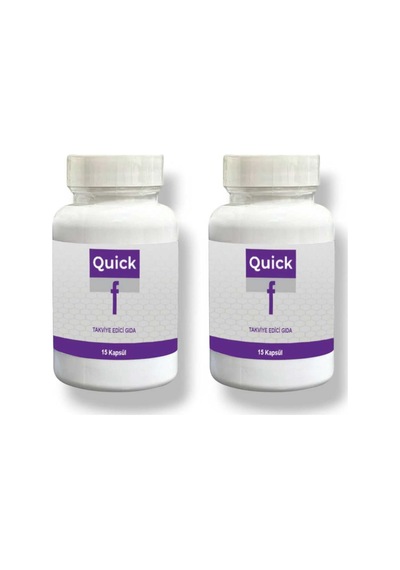 Quick F Fit Diyet Ve İştah Destekleyici Takviye 15'li X 2 Adet