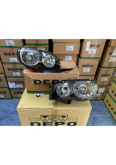 Toyota Corolla 2000-2002 Arası Depo Sağ Ve Sol Far Takım 81150-1e410 / 81110-1e530
